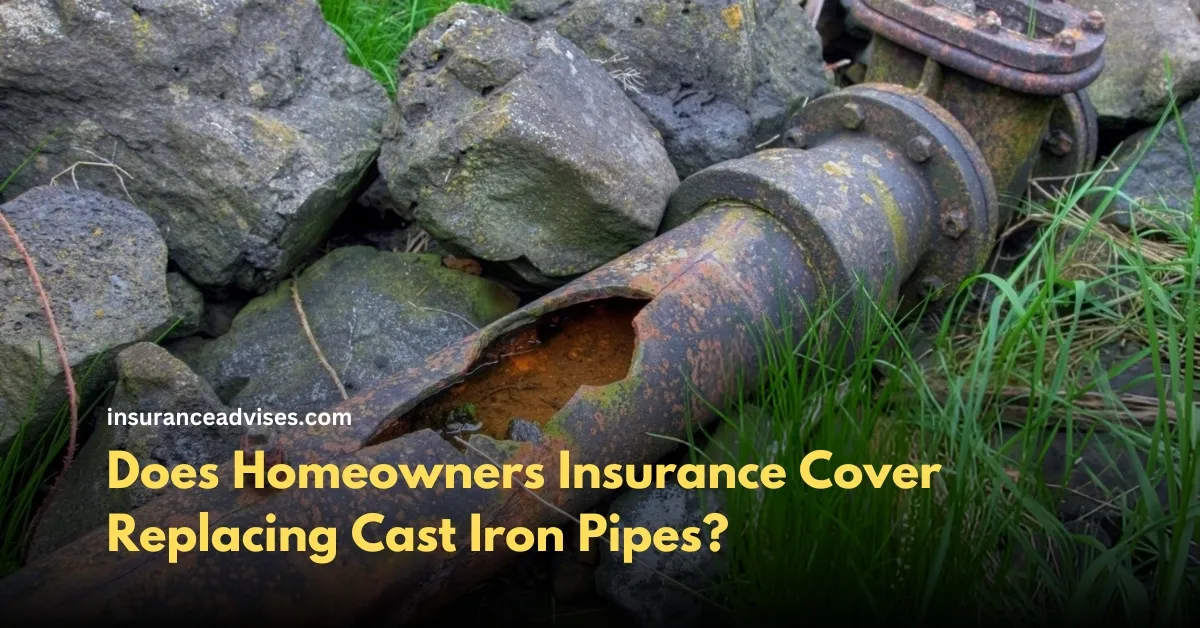 Does Homeowners Insurance Cover Replacing Cast Iron Pipes?